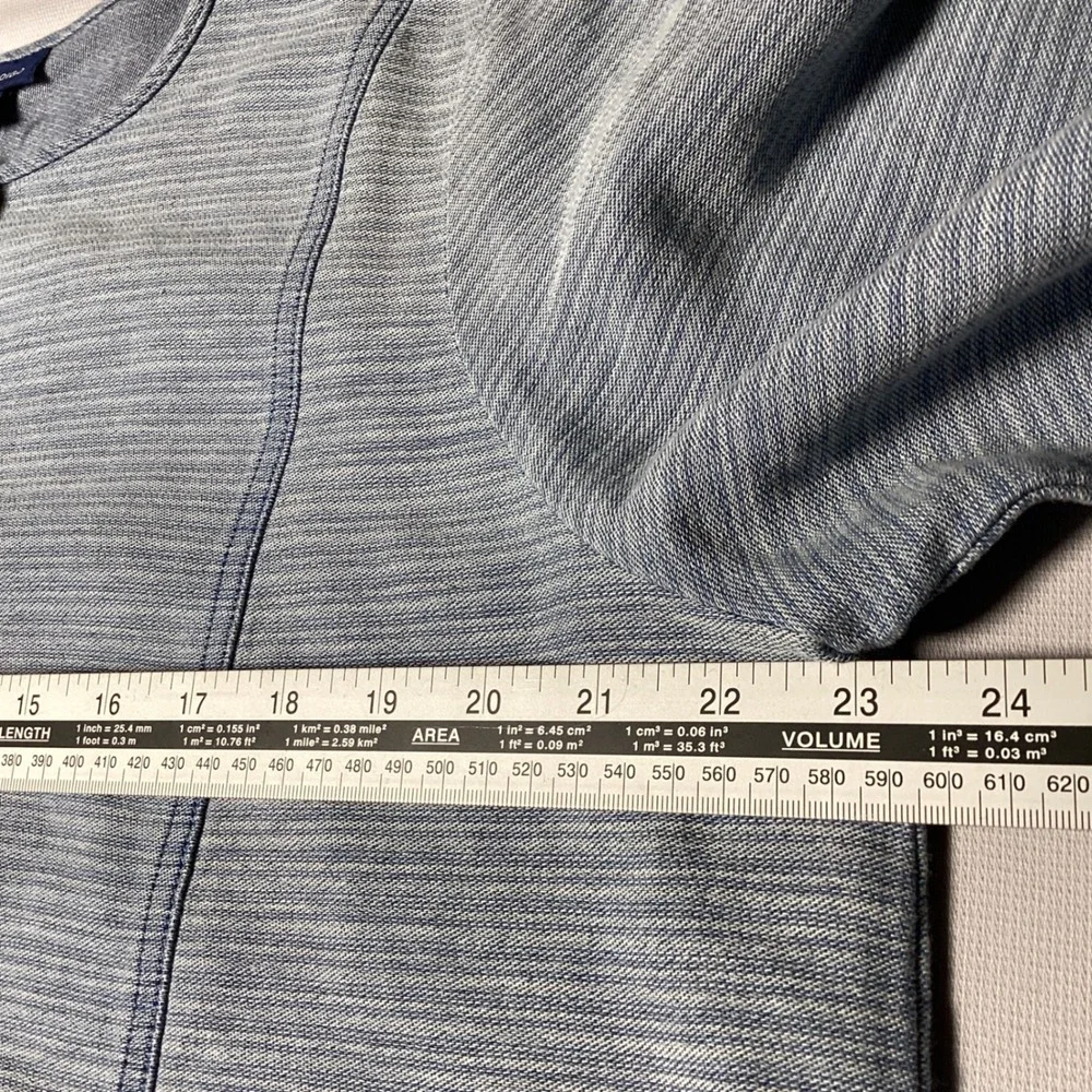J. Jill Pure Jill Indigo Jacket Womens Large Blue Cotton Button Front Chore Coat